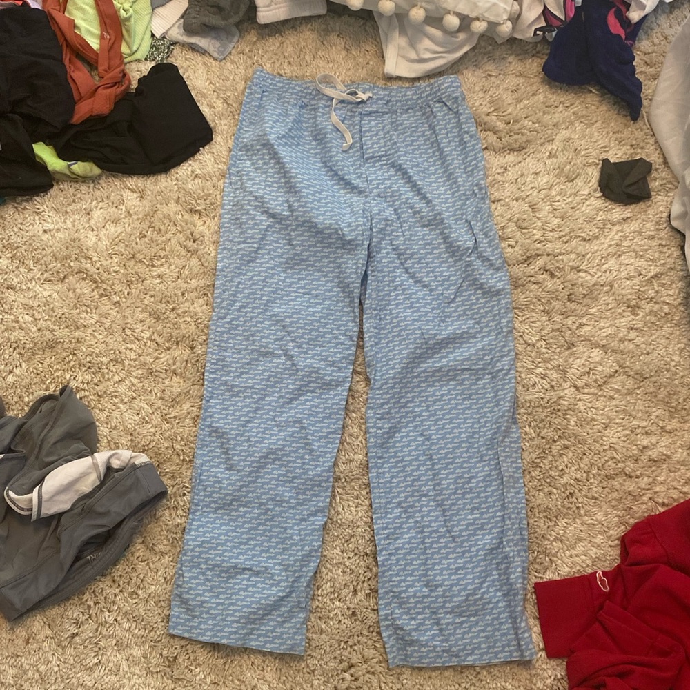 blue vineyard vine pj pants